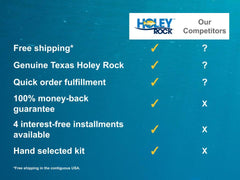 45 lbs. of MEDIUM Size Texas Holey Rock - FREE SHIPPING