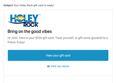 Holey Rock Gift Card