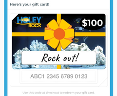 Holey Rock Gift Card